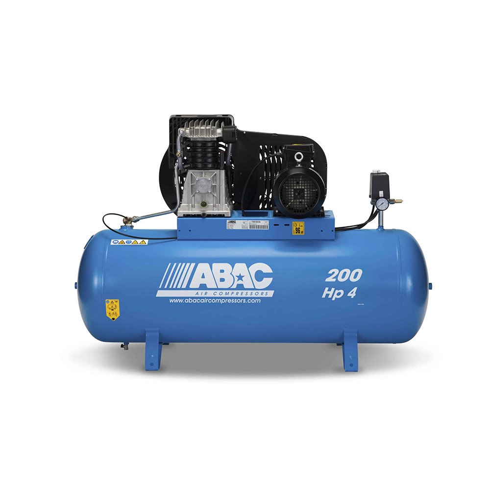ABAC PRO a49200 FT4皮带驱动200升空气压缩机